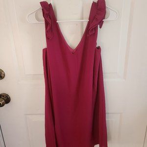 NWOT Fuschia Flowy Dress